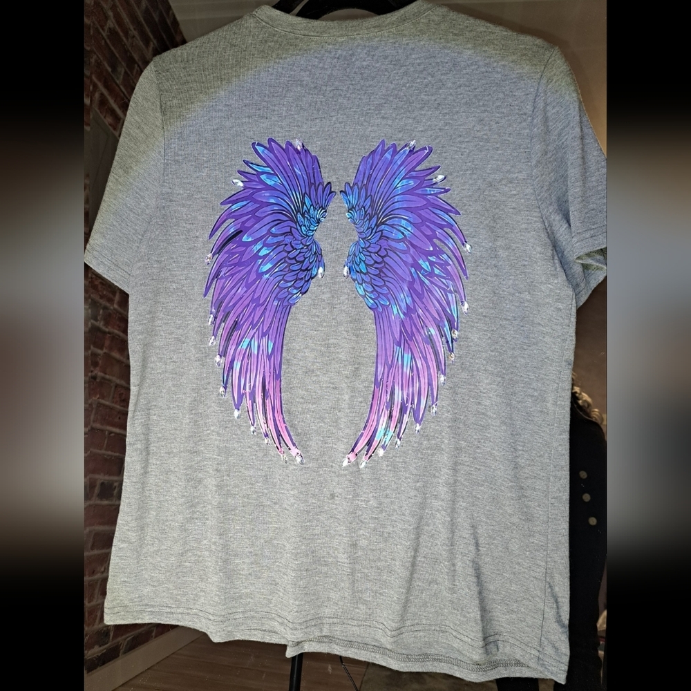 ANGELIC PURPLE/Gotgous Stones On Wings!